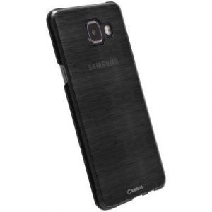 Krusell Boden Takakansi Matkapuhelimelle Samsung Galaxy A3 (2016) Läpikuultava Musta