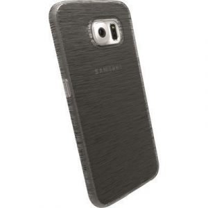 Krusell Boden Takakansi Matkapuhelimelle Samsung Galaxy S6 Läpikuultava Musta
