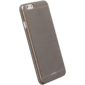 Krusell Frostcover Takakansi Matkapuhelimelle Iphone 6/6s Läpikuultava Musta