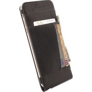 Krusell Kalmar Walletcase Läppäkansi Matkapuhelimelle Iphone 6 Plus Musta