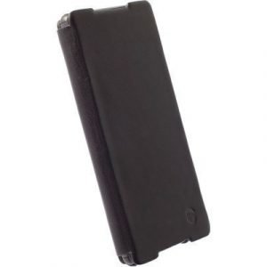 Krusell Kiruna Flipcase Läppäkansi Matkapuhelimelle Sony Xperia Z3+ Musta