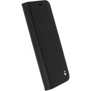 Krusell Malmö 4 Card Foliocase Läppäkansi Matkapuhelimelle Samsung Galaxy A5 (2017) Musta