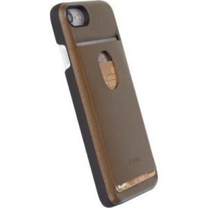 Krusell Timra Walletcover Takakansi Matkapuhelimelle Iphone 7 Ruskea