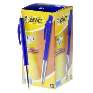 Kuulakärkikynä BIC Clic M10 sininen 50 kpl