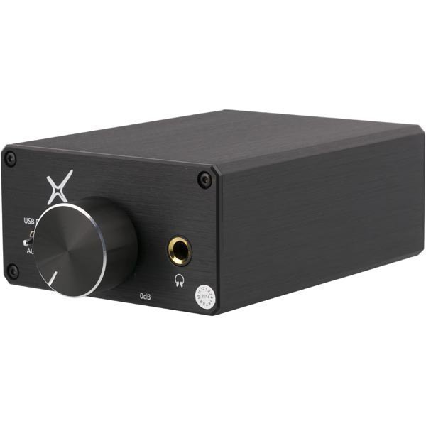 Kuulokevahvistin DAC 20Hz-20kHz 16-600Ohm USB RCA 6 3mm mu