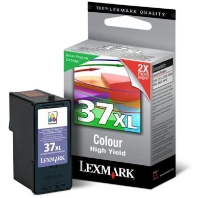 LEXMARK Mustepatruuna 3-väri No 37XL Return