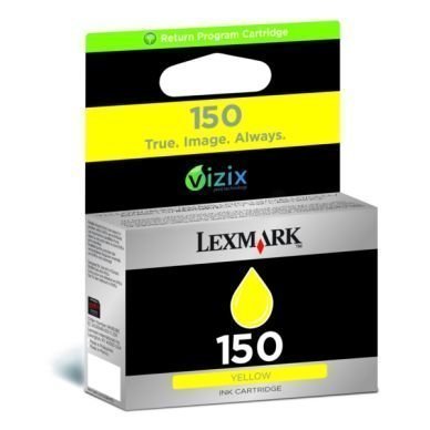 LEXMARK Mustepatruuna keltainen Nro 150 Return