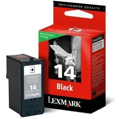 LEXMARK Mustepatruuna musta No 14 Return