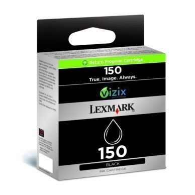 LEXMARK Mustepatruuna musta Nro 150 Return