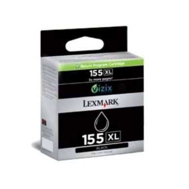 LEXMARK Mustepatruuna musta Nro 155XL High Yield Return