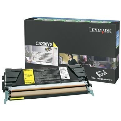 LEXMARK Värikasetti keltainen 1.500 sivua return