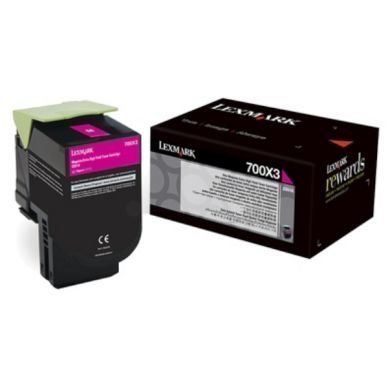 LEXMARK Värikasetti magenta 4.000 sivua