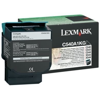 LEXMARK Värikasetti musta 1.000 sivua return