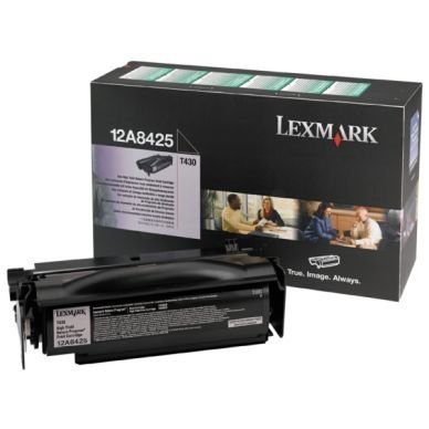 LEXMARK Värikasetti musta 12.000 sivua High Yield return