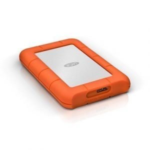 Lacie Rugged Mini 1tb Usb 3.0/2.0 1tb Harmaa Oranssi