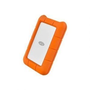 Lacie Rugged Usb-c 2tb Oranssi Hopea