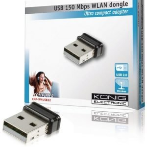 Langaton LAN USB 2.0 dongle 150 Mbps
