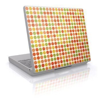 Laptop Skin Autumn Big Dots