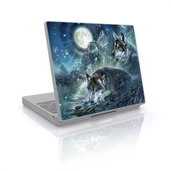 Laptop Skin Bark At The Moon