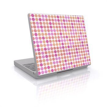 Laptop Skin Big Dots Peach