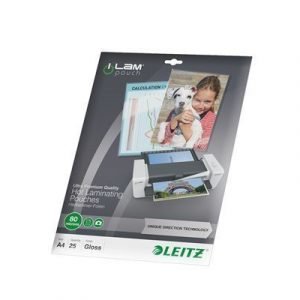 Leitz Laminating Pouch 80mic A4 25pcs