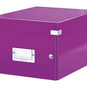 Leitz Storage Box Small Click & Store Purple