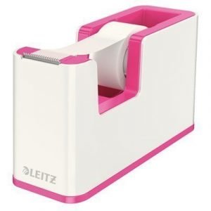 Leitz Tape Holder Wow Cerise Incl 1 Roll Tape