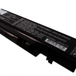 Lenovo IdeaPad Y470 akku 4400mAh / 48.84Wh mAh - Musta