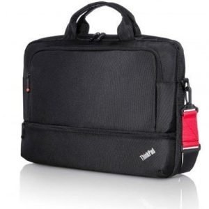 Lenovo Thinkpad Essential Topload Case 15.6tuuma Nailon Musta Punainen