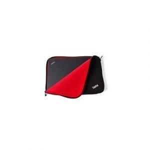 Lenovo Thinkpad Fitted Sleeve 12tuuma Neoprene Musta Punainen