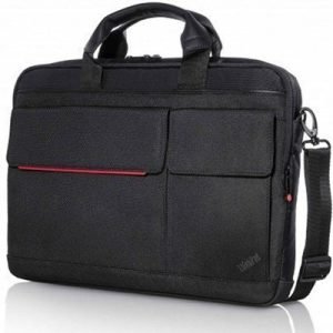 Lenovo Thinkpad Professional Slim Topload Case 15.6tuuma Nailon Musta Punainen