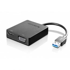 Lenovo Universal Usb 3.0 To Vga/hdmi Adapter Ulkoinen Videoadapteri