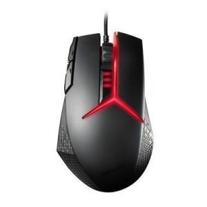 Lenovo Y Gaming Precision Mouse Laser Hiiri Musta Punainen