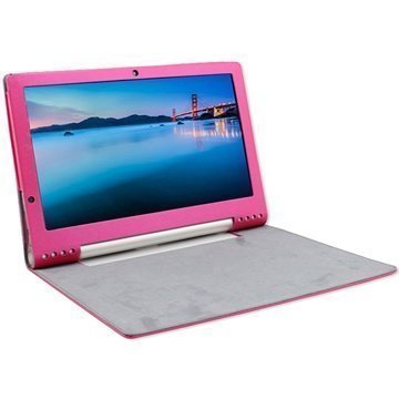 Lenovo Yoga Tablet 2 Pro Nahkakotelo Kuuma Pinkki
