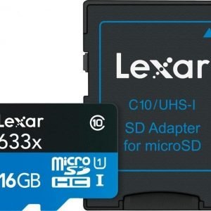 Lexar 16GB microSDHC UHS-I Class 10 High Speed 633x