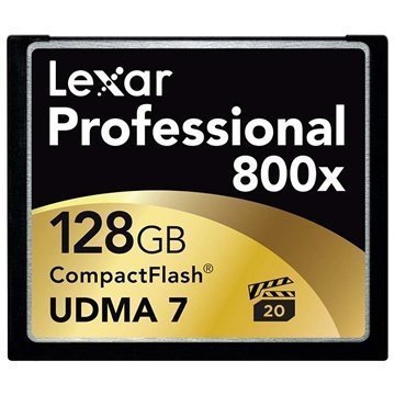 Lexar LCF128CRBEU800 Professional 800x Compact Flash Muistikortti 128Gt