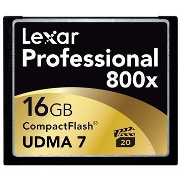 Lexar LCF16GCRBEU800 Professional 800x Compact Flash Muistikortti 16Gt