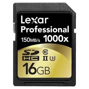 Lexar LSD16GCRBEU1000 Professional 1000x SDHC Muistikortti 16Gt