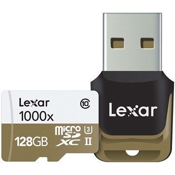 Lexar Professional 1000x MicroSDXC Muistikortti 128Gt