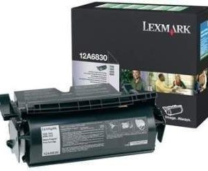 Lexmark 12A6830 Toner T 520 X 522 Musta