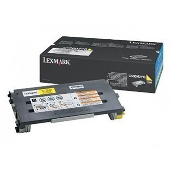 Lexmark C 500 OPTRA C 500 X 500 N Toner C500H2YG Yellow