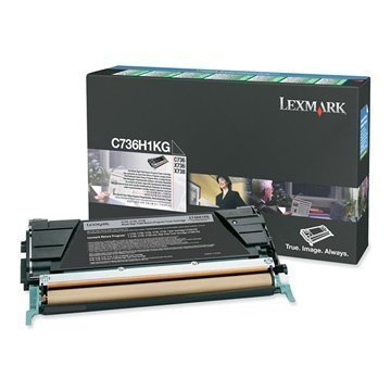 Lexmark C736H1KG Väri C 736 DN X 736 DE Musta