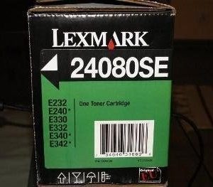 Lexmark E 232 E 342 Toner 24080SE Black