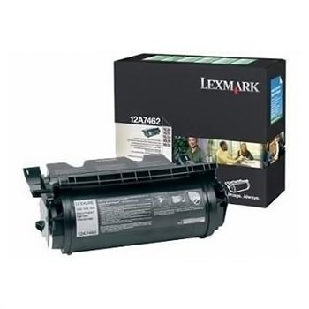 Lexmark T 630 X 630 Toner 12A7462 Black