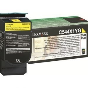 Lexmark Värikasetti Keltainen 4k Return C544/x544
