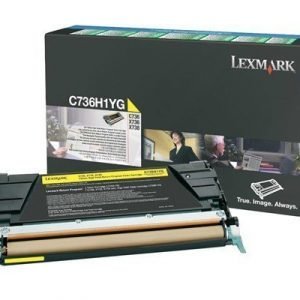 Lexmark Värikasetti Keltainen C736/x736/x738