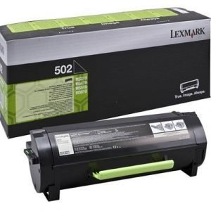 Lexmark Värikasetti Musta 502 1