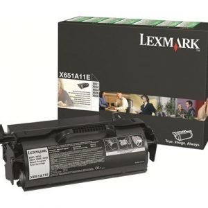 Lexmark Värikasetti Musta 7k Return X652