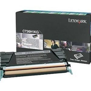 Lexmark Värikasetti Musta C736/x736/x738