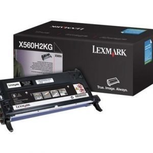 Lexmark Värikasetti Musta High Yield - X560h2kg